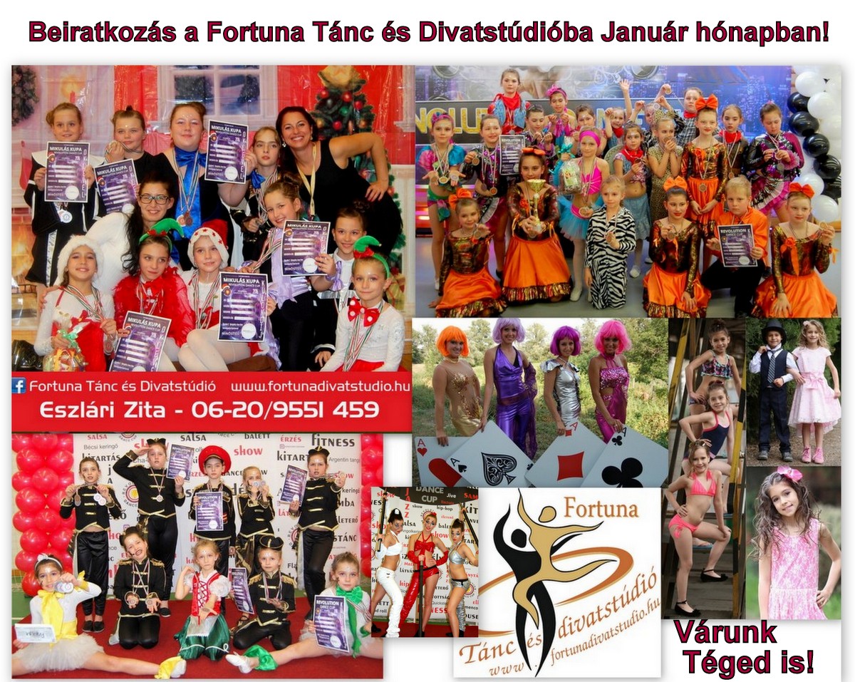 Beiratkozás most induló tánc és fitness tanfolyamainkra-Fortuna Divatstúdió online
